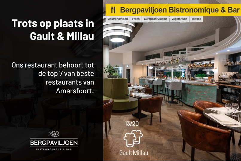 Berpaviljoen in GuiltMillau2020